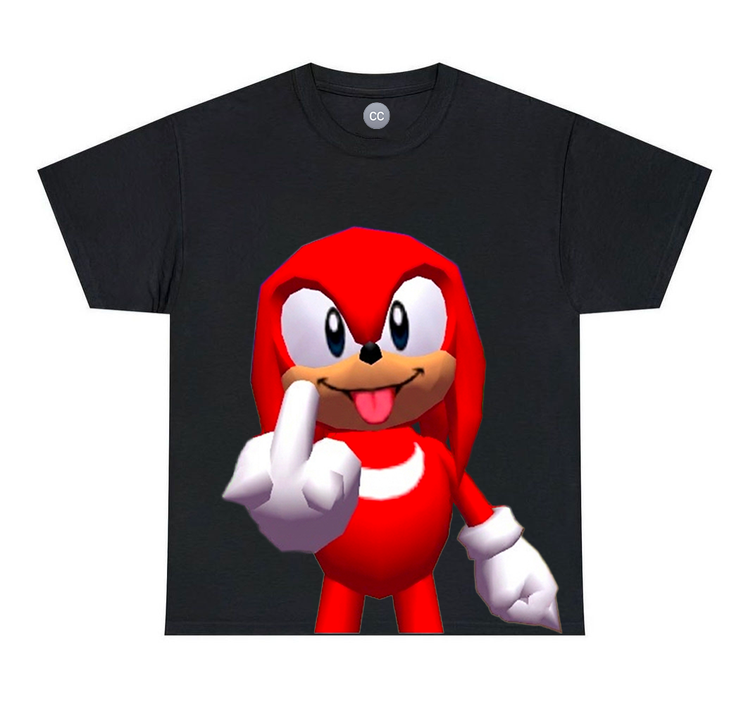 Middle Finger Knuckles T Shirt