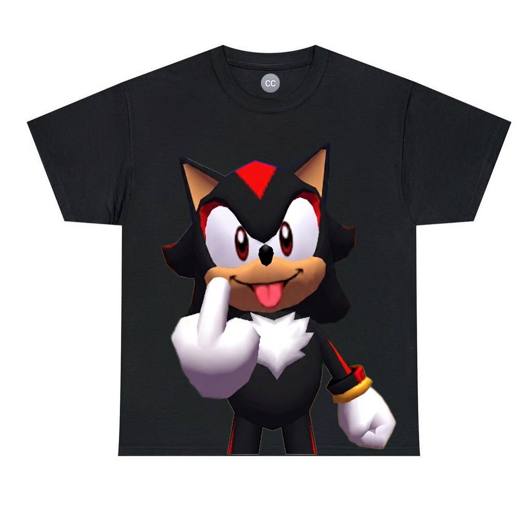 Middle Finger Shadow T Shirt