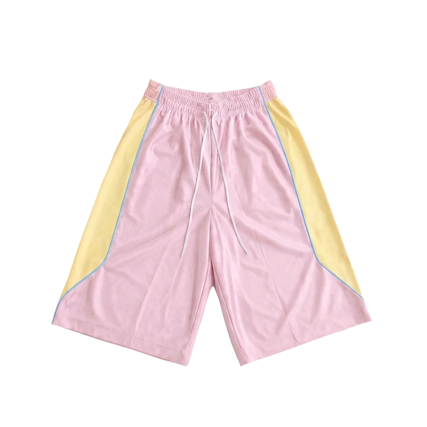 Pink Mesh Shorts