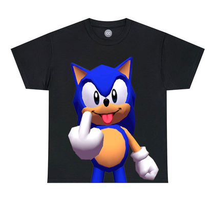 Middle Finger Sonic T Shirt