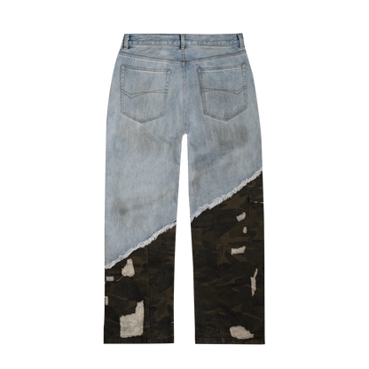50/50 Cargo Jean Pants
