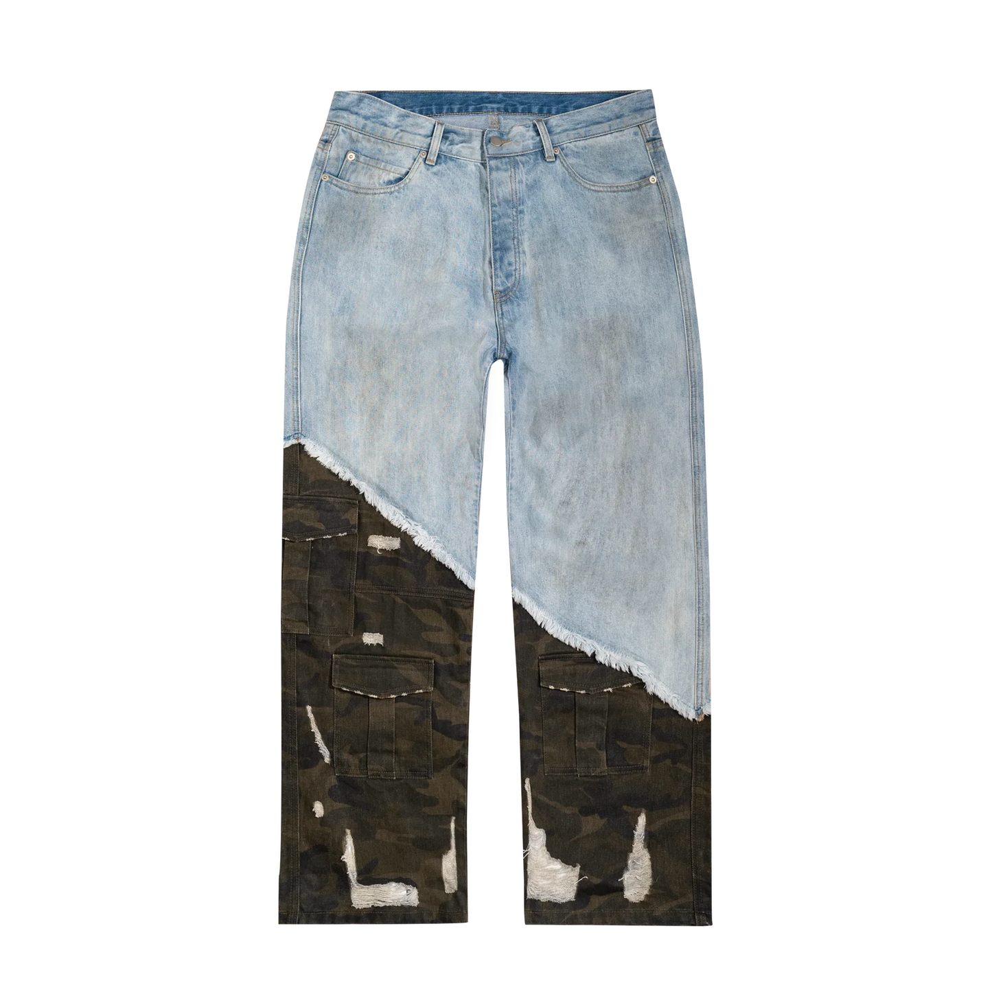 50/50 Cargo Jean Pants