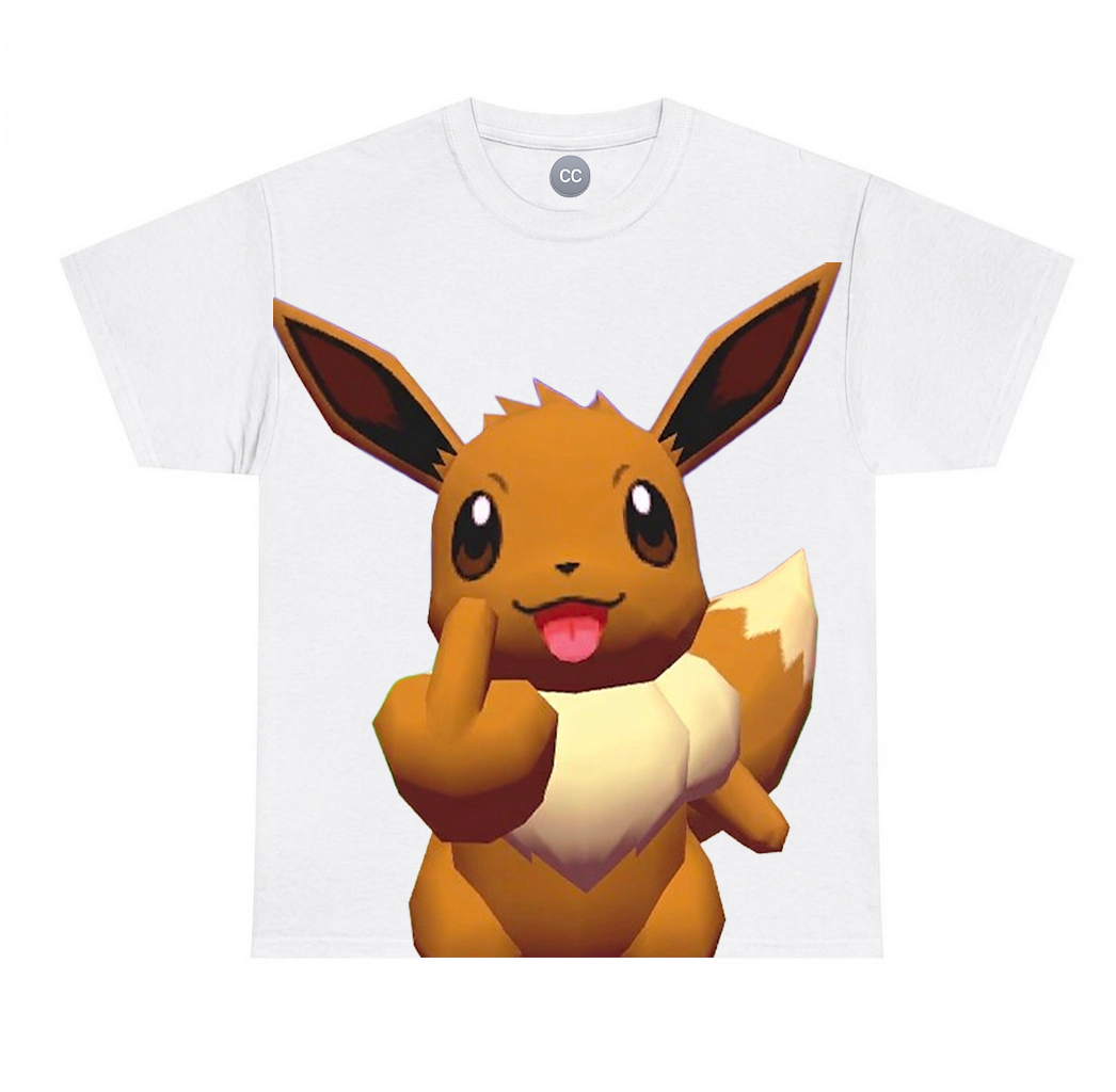 Middle Finger Eevee T Shirt