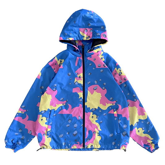 Cotton Candy Camo Windbreaker