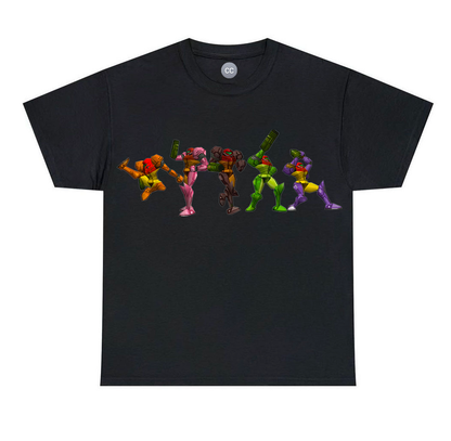 5 Color Samus Super Smash T Shirt