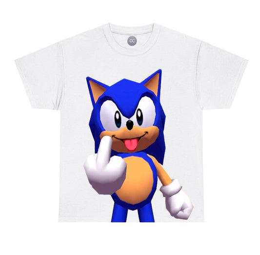 Middle Finger Sonic T Shirt