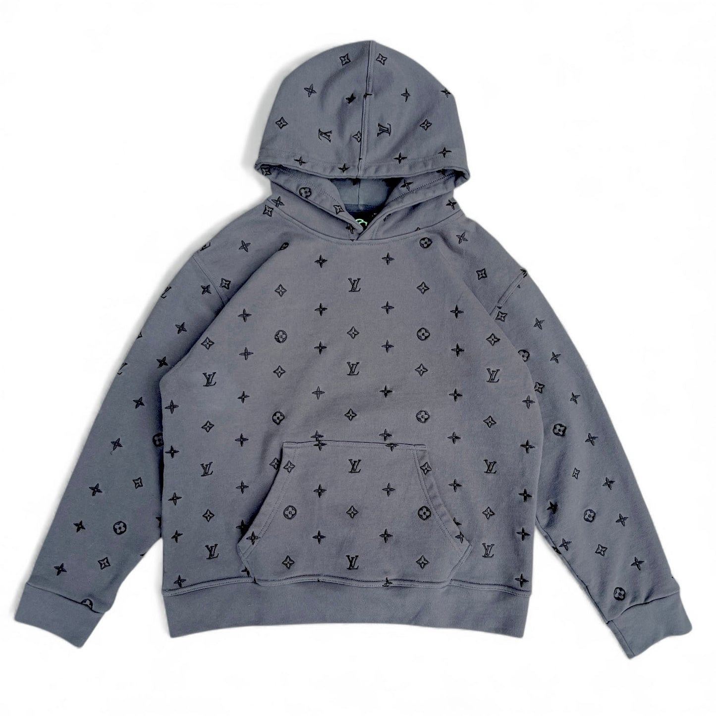 Embroidered Monogram Hoodie