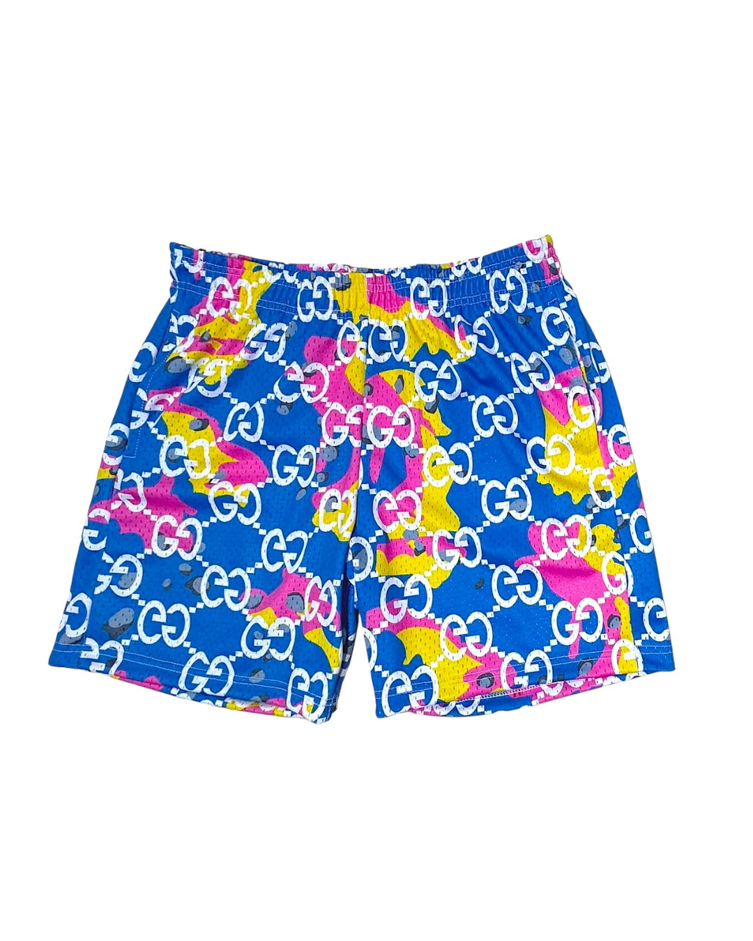 Cotton Candy Camo GG Mesh Shorts