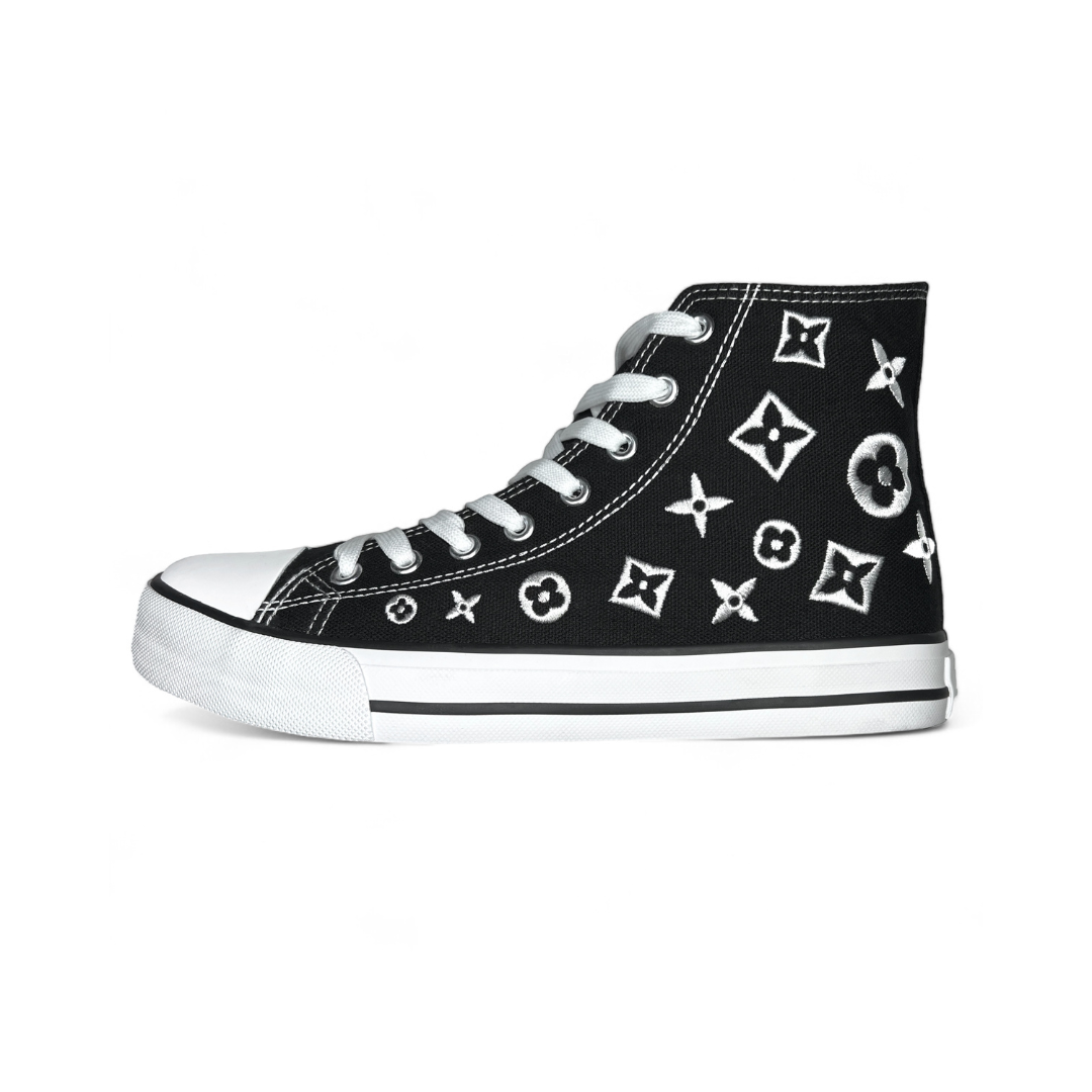 Embriodered Monogram High Tops