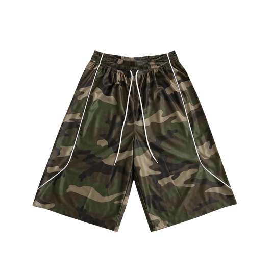 Camo Mesh Shorts